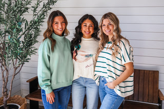 Cute & Classic • Emerald Stripe