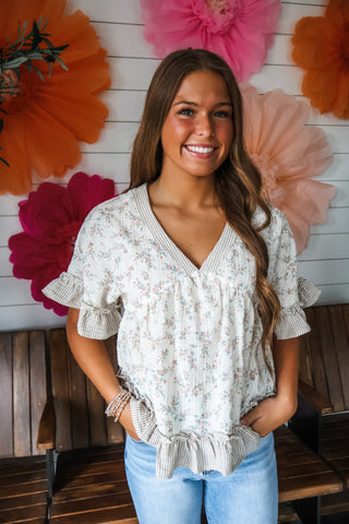 Dreamy Meadows • Cream Multi