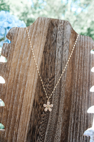 Bloom In The Moment Necklace • Gold