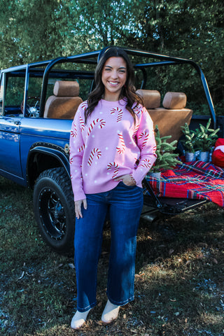 Candy Cane Wishes • Pink