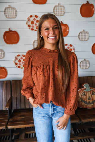 Harvest Blessings • Rust Dot