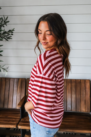 Good Vibes Stripes • Berry Mix