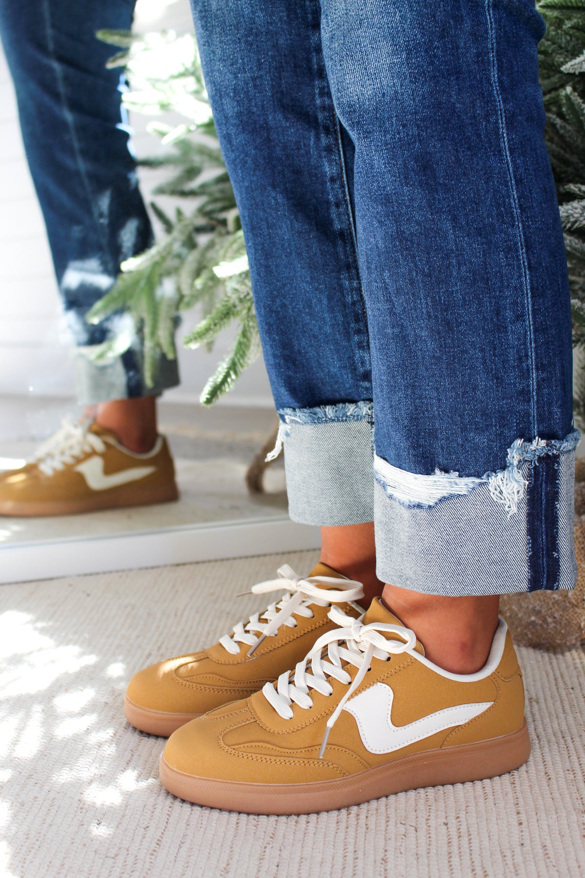 Everyday Kicks Modern Sneaker • Mustard