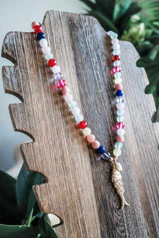 Seas The Day Necklace • Multi