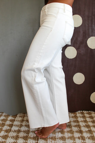 Oakley Straight Leg | Tummy Control • Cream