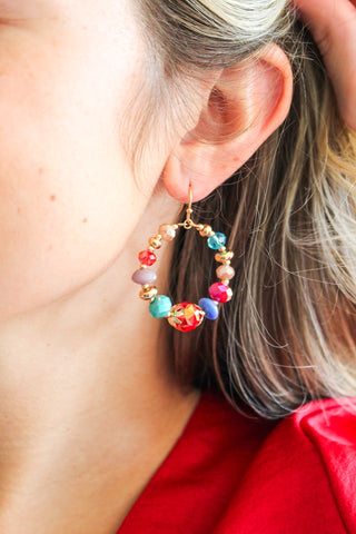 Happiest Season Hoop Earrings • Multi