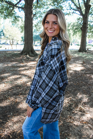 Midnight Memories Plaid • Black - FINAL SALE