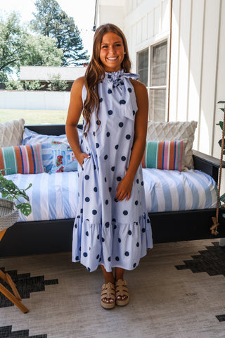 Polka Dot Perfection • Blue