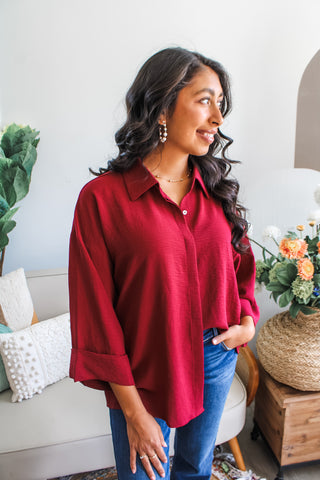 Everyday Ease • Maroon - FINAL SALE