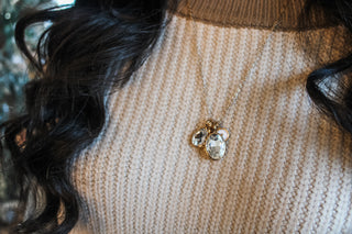 Sparkle & Shine Multi-Pendant Necklace • Gold