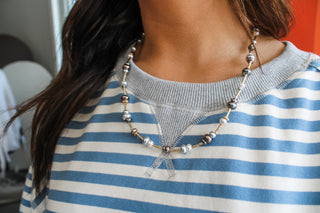 Gorgeous & Grateful Pearl Necklace • Multi