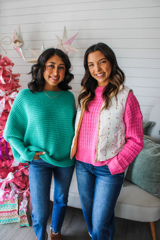 Spruce Me Up Floral Vest • Honey