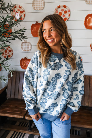 In Full Bloom • Blue Floral