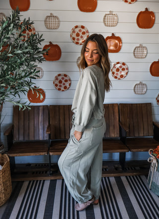 Sunday Studio Pant Set • Olive