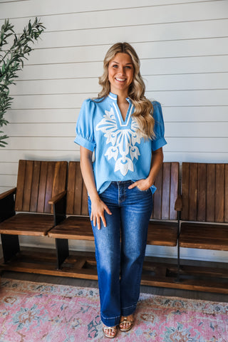 Beachside Brunch • Blue