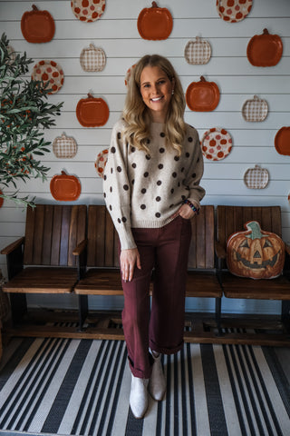 Sophisticated Spot • Brown Dot