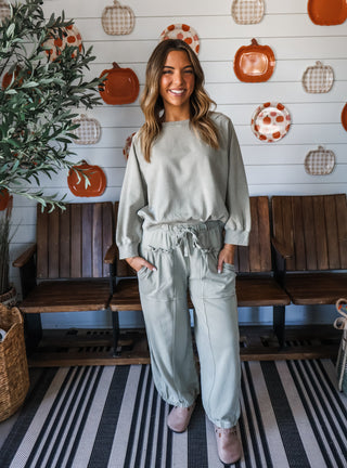 Sunday Studio Pant Set • Olive
