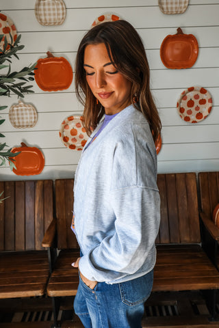 The Campfire Knit Cardi • Heather Grey
