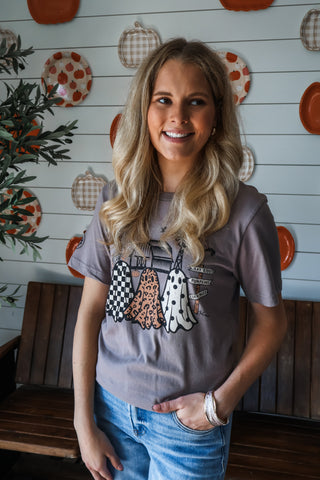 Ghouls Night Graphic Tee • Asphalt