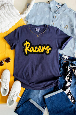 Team Racers Graphic Tee • Navy