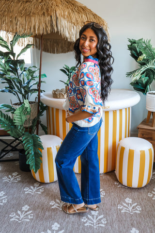Bright & Beautiful • Cream Multi
