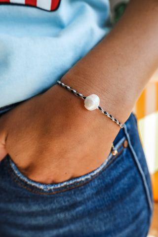 Coastal Cove Braided Bracelet • Black