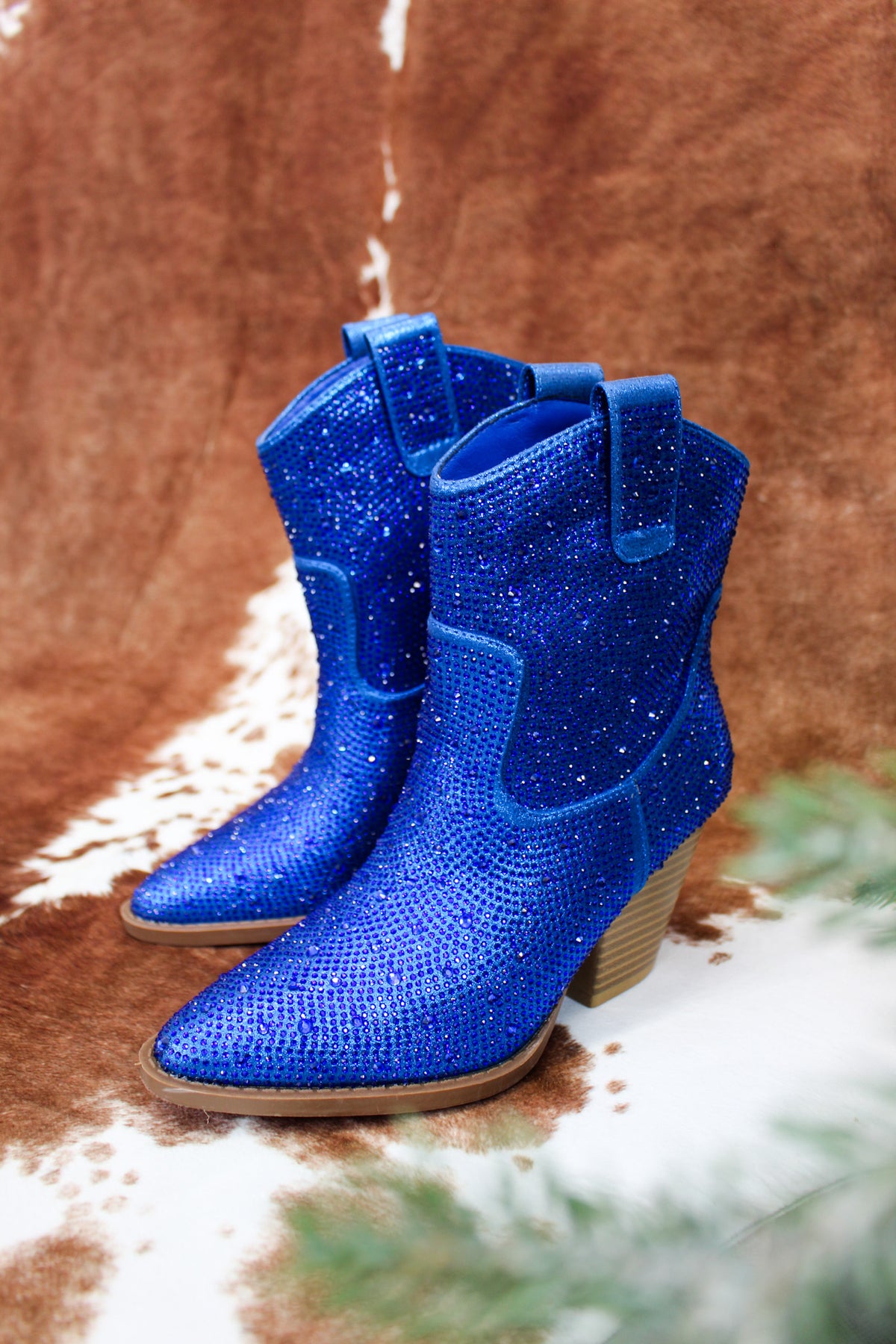 Rodeo Queen Rhinestone Boot • Royal Blue
