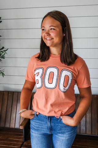 Boo University Graphic Tee • Dusty Peach