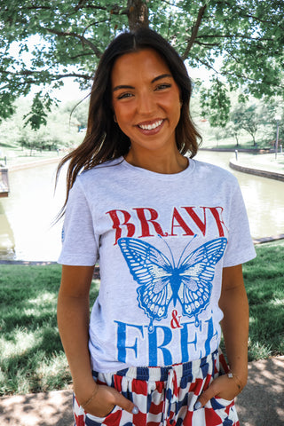 Summer Sale 1 • Brave & True Graphic Tee - FINAL SALE