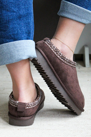 Wish You Warmth Slipper • Espresso