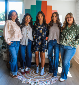 Striped State Of Mind • Taupe - FINAL SALE