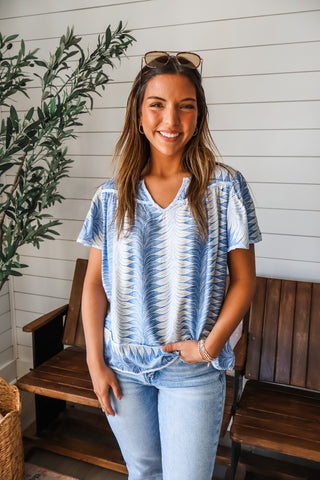 Palm Tree Pretty • Blue
