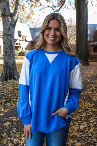 Over & Under Colorblock • Blue