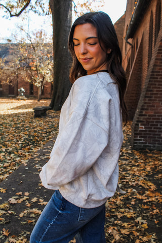 Winter Woodlands Pullover • Birch