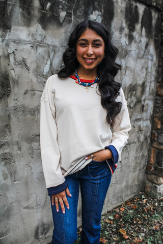 Sleigh Bells Ringer Top • Cream