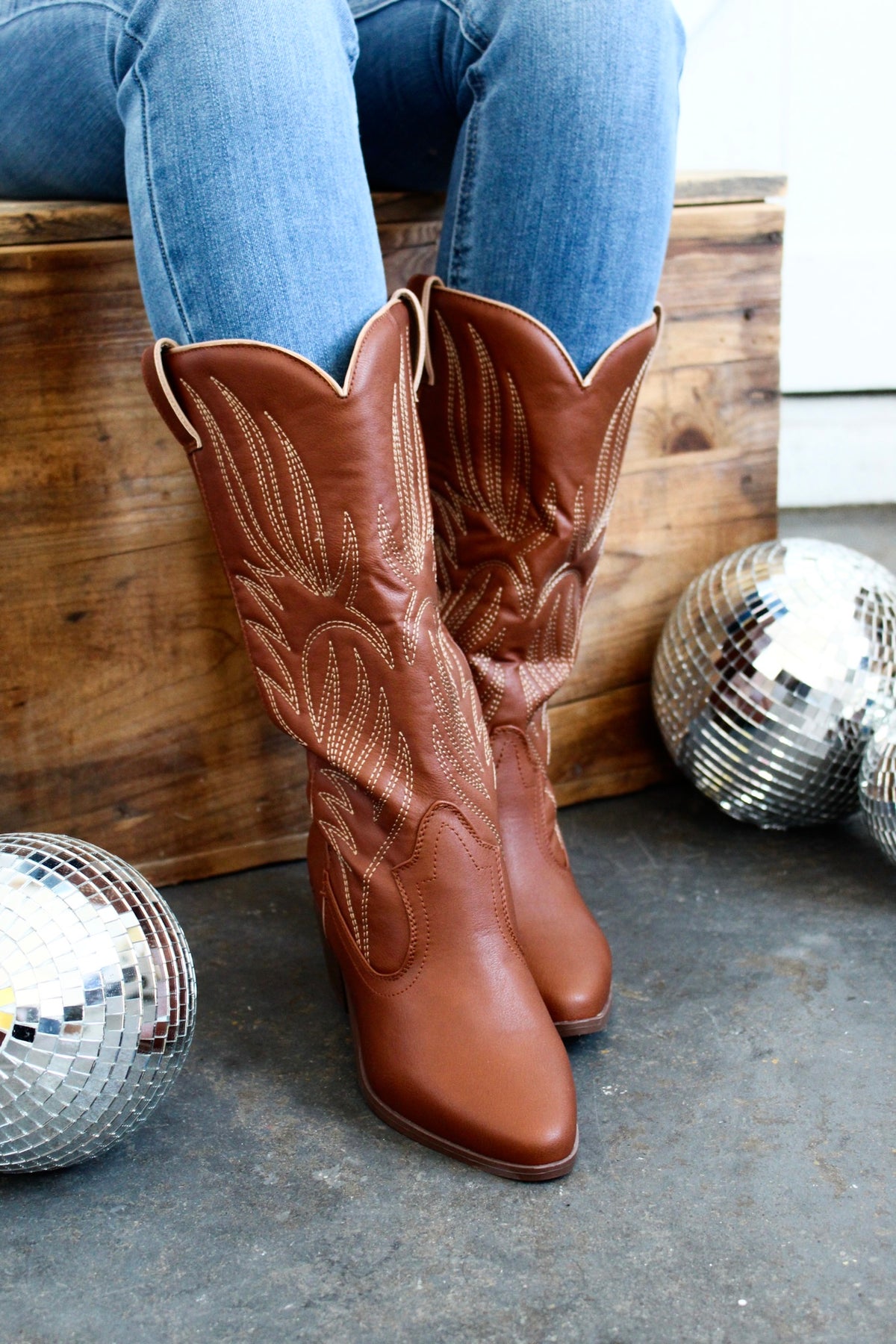 Montana Cowgirl Boot • Camel